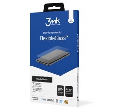 Slika izdelka: 3MK ZAŠČITNO Hibridno steklo za Samsumg Galaxy Xcover Pro G715 Full screen