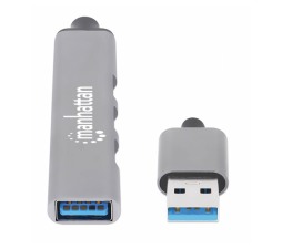 Slika 2 izdelka: 4-PORT USB 3.0 Type-C / Type-A combo HUB MANHATTAN