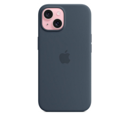 Slika izdelka: Apple original ovitek Silicon case za iPhone 15 - MagSafe - temno moder - MT0N3ZM/A