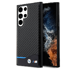 Slika izdelka: BMW ovitek Carbon BMHCS23L22NBCK za Samsung Galaxy S23 Ultra 5G - črn