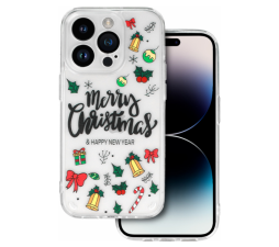 Slika izdelka: Clear Case Christmas za iPhone 15 Pro - prozoren