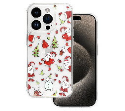 Slika izdelka: Clear Case Jingle za iPhone 16 Plus - prozoren