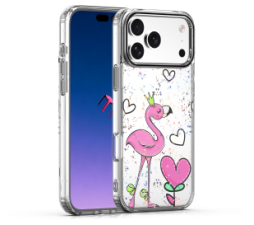 Slika 2 izdelka: Clear Case Love za iPhone 17 - prozoren