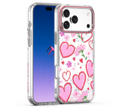 Slika 2 izdelka: Clear Case Love za iPhone 17 - prozoren
