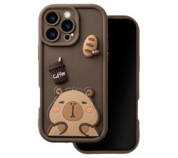 Slika izdelka: Coffee Time 3D silikonski ovitek za iPhone 17