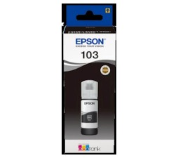 Slika izdelka: ČRNILO EPSON ČRNO 103 STEKLENIČKA ZA L1xxx, L3xxx, L5xxx serije tiskalnikov