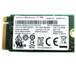 Slika izdelka: Disk SSD Union SSS1B60641 M.2 NVMe PCIe 2242 256GB (40mm)