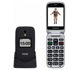 Slika 2 izdelka: EVOLVEO Easyphone FP EP-770 telefon za starejše na tipke 4G črn