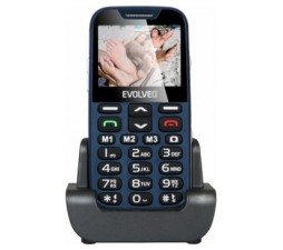 Slika 2 izdelka: EVOLVEO Easyphone XD telefon za starejše - moder