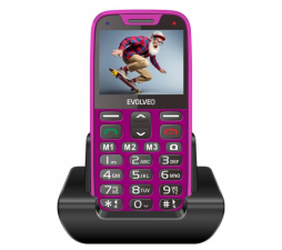 Slika izdelka: EVOLVEO Easyphone XR telefon na tipke za starejše - roza
