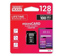 Slika izdelka: Goodram SPOMINSKA KARTICA 128GB micro SD 2v1 100MB/s