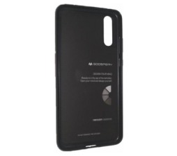 Slika 2 izdelka: Goospery i-Jelly Metal tanek silikonski ovitek za iPhone Xs Max  - črn