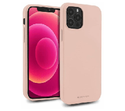 Slika 2 izdelka: Goospery Soft Feeling silikonski ovitek za iPhone 14 Pro - bež