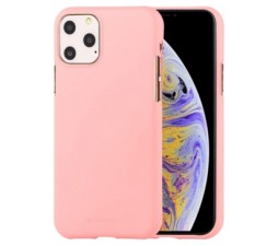 Slika 2 izdelka: Goospery soft feeling silikonski ovitek za iPhone 12 / 12 Pro - roza