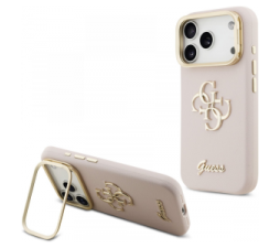 Slika 2 izdelka: GUESS Cam Stand GUHCP17XPCS4GSP ovitek za iPhone 17 Pro Max s stojalom - roza