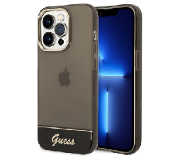 Slika 2 izdelka: GUESS GUHCP14XHGCOK ovitek za iPhone 14 Pro Max - temno prozoren