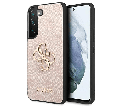 Slika izdelka: GUESS GUHCS23S4GMGPI ovitek za Samsung Galaxy S23 5G - roza z zlatim logom