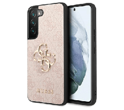 Slika 2 izdelka: GUESS GUHCS23S4GMGPI ovitek za Samsung Galaxy S23 5G - roza z zlatim logom