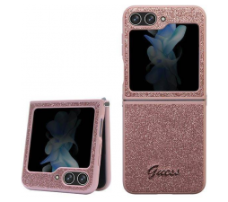 Slika izdelka: GUESS GUHCZF5HGGSHP ovitek Samsung Galaxy Z Flip 5 F731 - roza z bleščicami