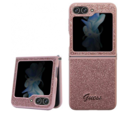 Slika 2 izdelka: GUESS GUHCZF5HGGSHP ovitek Samsung Galaxy Z Flip 5 F731 - roza z bleščicami