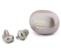 Slika 2 izdelka: Guess OWS brezžične Bluetooth slušalke  Metallic Finish Electroplated Parts Classic Logo - roza - GUTWSOL3MEGP