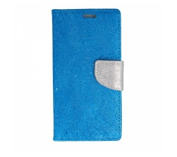 Slika izdelka: Havana preklopna torbica Fancy Diary Samsung Galaxy Xcover 4s G398 / Galaxy Xcover 4 G390 - modra z bleščicami