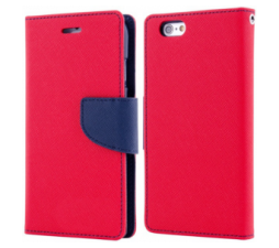 Slika 2 izdelka: Havana preklopna torbica Fancy Diary iPhone 13 6.1 - rdeče moder