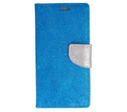 Slika 2 izdelka: Havana preklopna torbica Fancy Diary Samsung Galaxy Xcover 4s G398 / Galaxy Xcover 4 G390 - modra z bleščicami