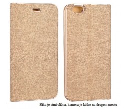 Slika izdelka: Havana Premium preklopna torbica Samsung Galaxy J7 2017 J730 - zlata