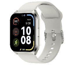 Slika izdelka: Haylou Watch 2 Pro LS02 pametna športna ura - srebrna z belim paščkom