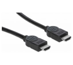 Slika 2 izdelka: HDMI High Speed kabel 3 m črn MANHATTAN