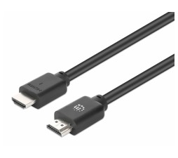 Slika izdelka: HDMI kabel z Ethernetom 1,5 m črn MANHATTAN