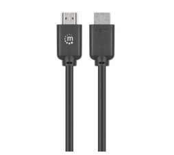Slika 2 izdelka: HDMI kabel z Ethernetom 1,5 m črn MANHATTAN
