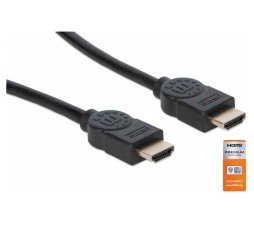 Slika 2 izdelka: HDMI kabel z Ethernetom 1 m črn MANHATTAN