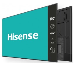 Slika izdelka: Hisense digital signage zaslon 100BM66D 100" / 4K / 500 nits / 120 Hz / (24h / 7 dni )