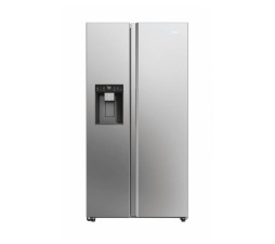 Slika izdelka: Hladilnik HAIER HSW59F18EIMM, 177,5 cm, E, 601 l, SBS, Inox
