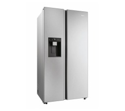 Slika 2 izdelka: Hladilnik HAIER HSW59F18EIMM, 177,5 cm, E, 601 l, SBS, Inox