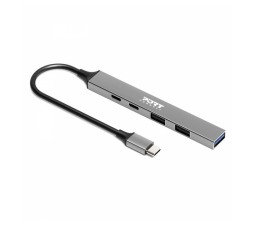 Slika 2 izdelka:  HUB PORT USB 5 PORTS 3A + 1C + PD 100W - for Bt