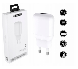 Slika izdelka: Jellico adapter C22 hišni polnilec 2,1A Quick Charge 10W vhod USB A - Original (EU Blister) bel