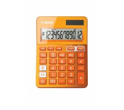 Slika izdelka: Kalkulator CANON LS-123K oranžne barve