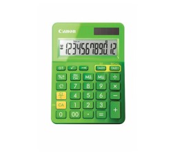 Slika izdelka: Kalkulator CANON LS-123K  zelene barve