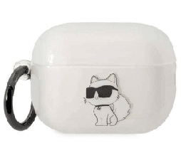 Slika 2 izdelka: KARL LAGERFELD AirPods Pro 2 - Choupette - prozoren ovitek - KLAP2HNCHTCT 