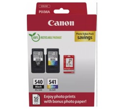 Slika izdelka: KOMPLET CANON PG-540/CL-541 IN FOTO PAPIR ZA MG2250/3250