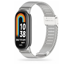 Slika izdelka: Kovinski pašček za uro Xiaomi Mi Band 8 - srebrna
