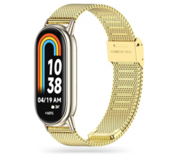 Slika 2 izdelka: Kovinski pašček za uro Xiaomi Mi Band 8 - zlat