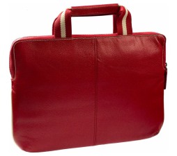 Slika 2 izdelka: KRUSELL torba za prenosnik GAIA Slim 16'', rdeča