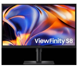 Slika izdelka: Monitor Samsung 27 S80HF ViewFinity S8, IPS, 5210x2880, HDMI, DP, USB-C, LAN