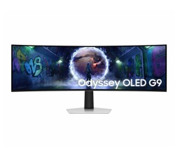 Slika izdelka: Monitor Samsung 49" OLED G93SD Odyssey G9 ukrivljen, 5120x1440, HDMI, DP, Micro HDMI, USB, 240Hz 