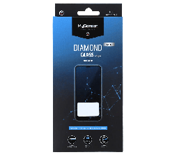Slika izdelka: My Screen protector Diamond Lite ZAŠČITNO KALJENO STEKLO iPhone 14 Pro Max - Edge Full Glue