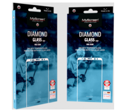 Slika 2 izdelka: My Screen protector Full Glue ZAŠČITNO KALJENO STEKLO Huawei P Smart 2019 / Honor 10 Lite - DIAMOND GLASS EDGE Full Glue - črn